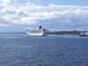 Cruise liner in Puget Sound.