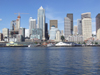 Downtown Seattle from out on Puget Sound.