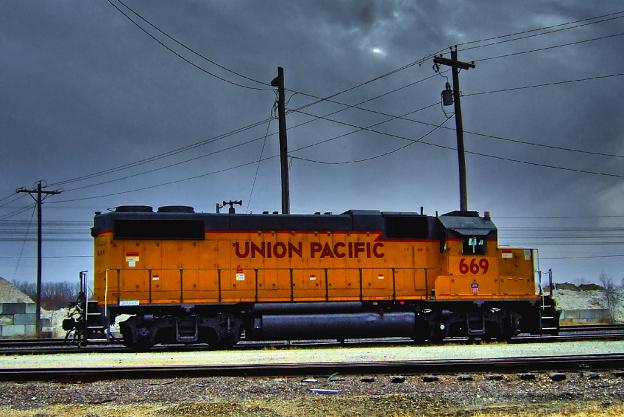 Union Pacific Engine 669