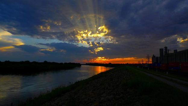 River Sundown