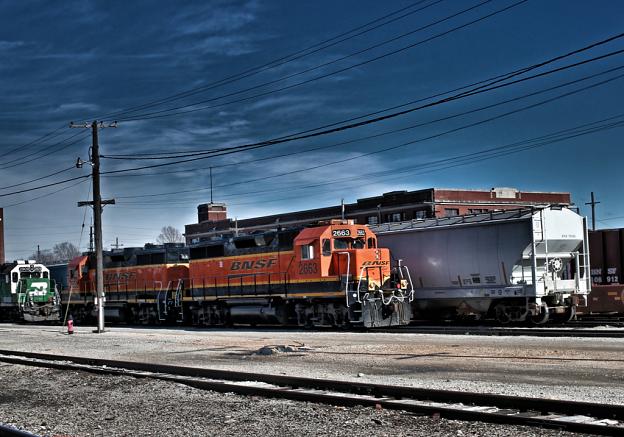 Santa Fe Engine 2663