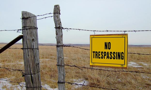 No Trespassing