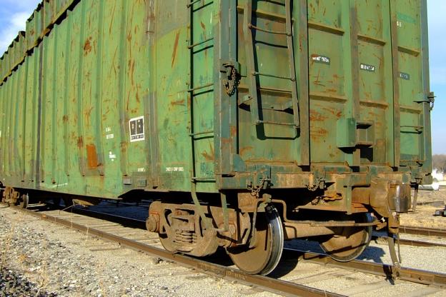 Box Car in Green