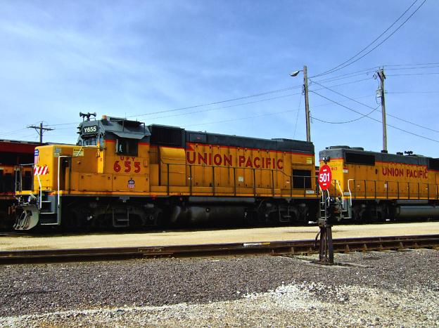 Union Pacific Engine 655