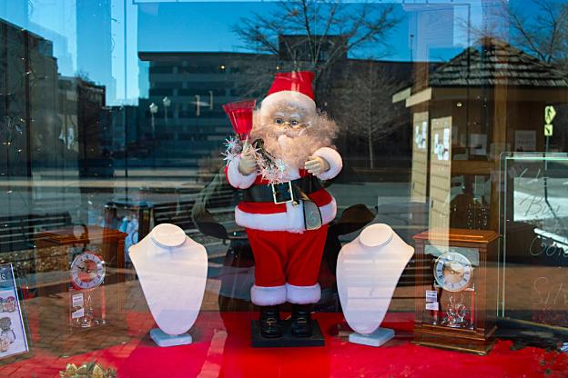 Window Santa Clause