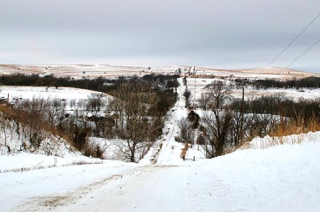 Jaketown Road in Winter